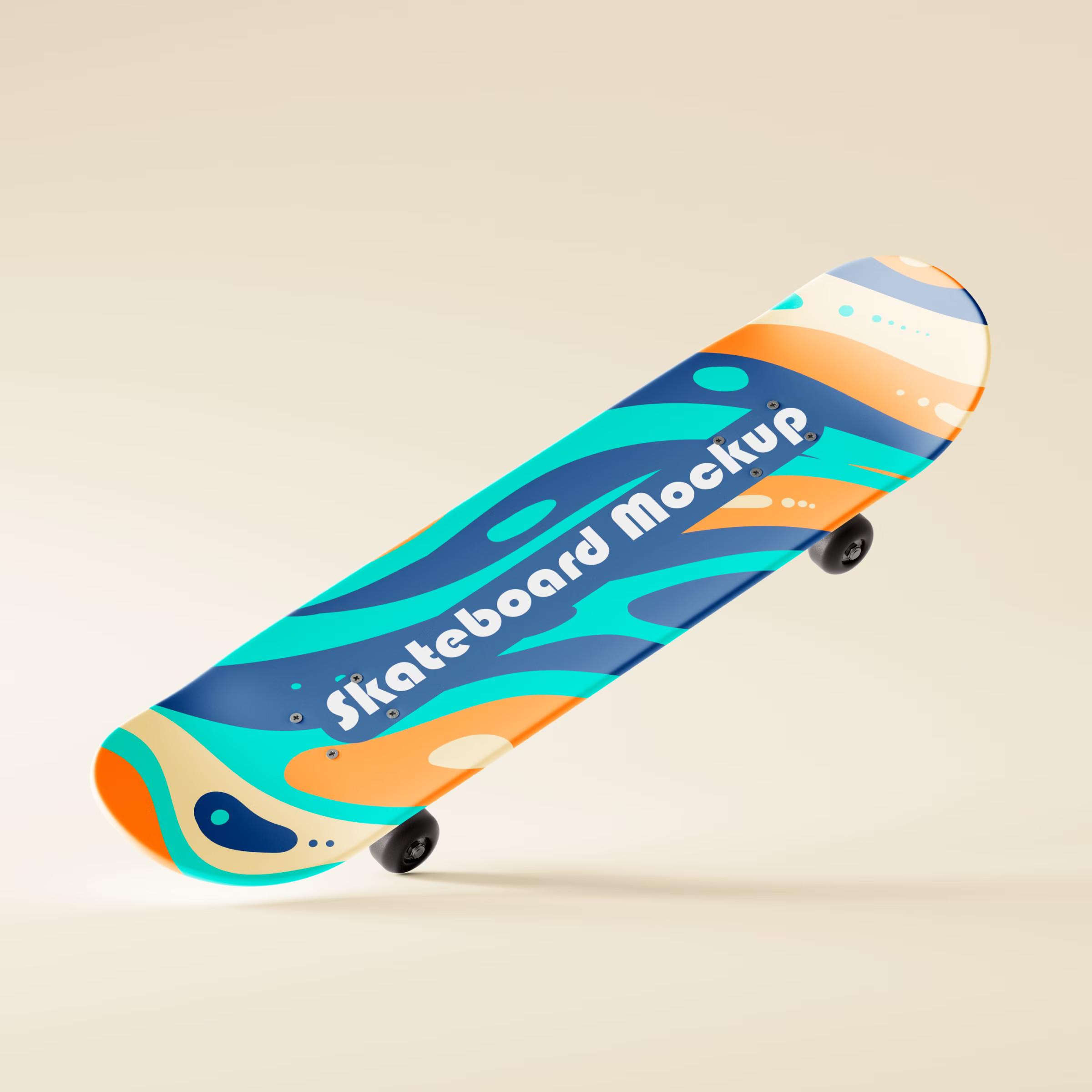Skateboard Mockup 5