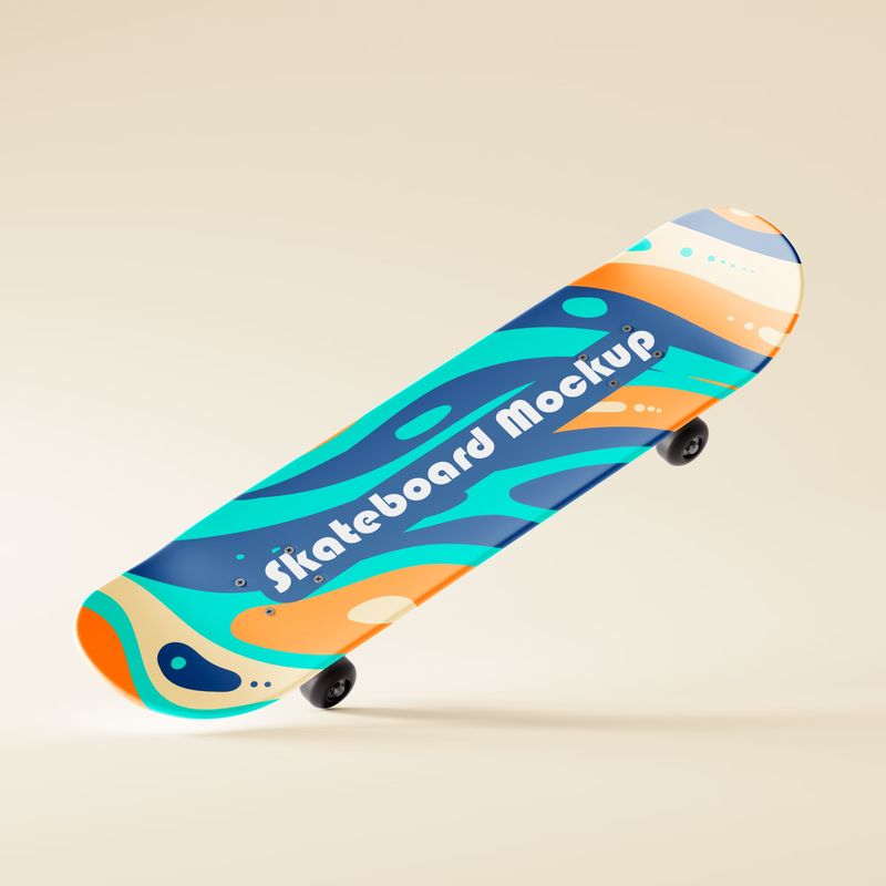 Skateboard Mockup 5