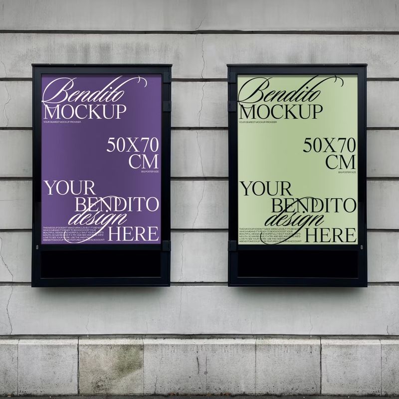 Free Poster Mockup 2