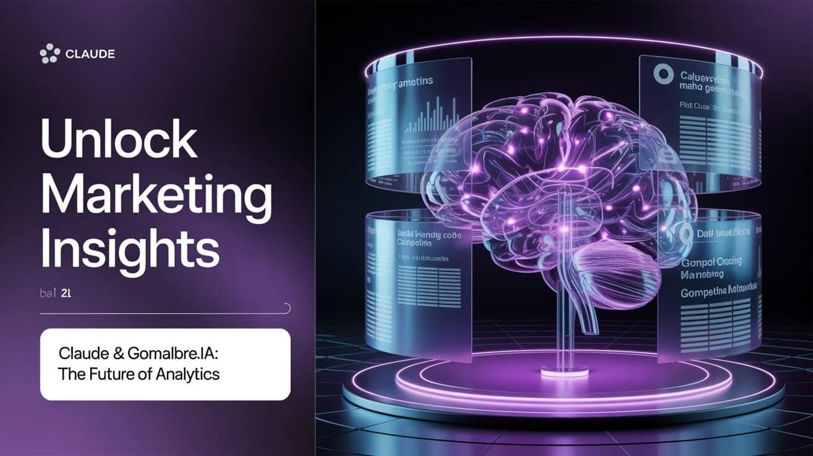 Comment l'IA transforme l'analyse des campagnes marketing – retour d'expérience Claude et gomarble.ai