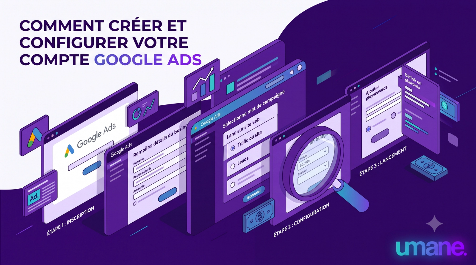 Comment créer et configurer un compte Google Ads ?