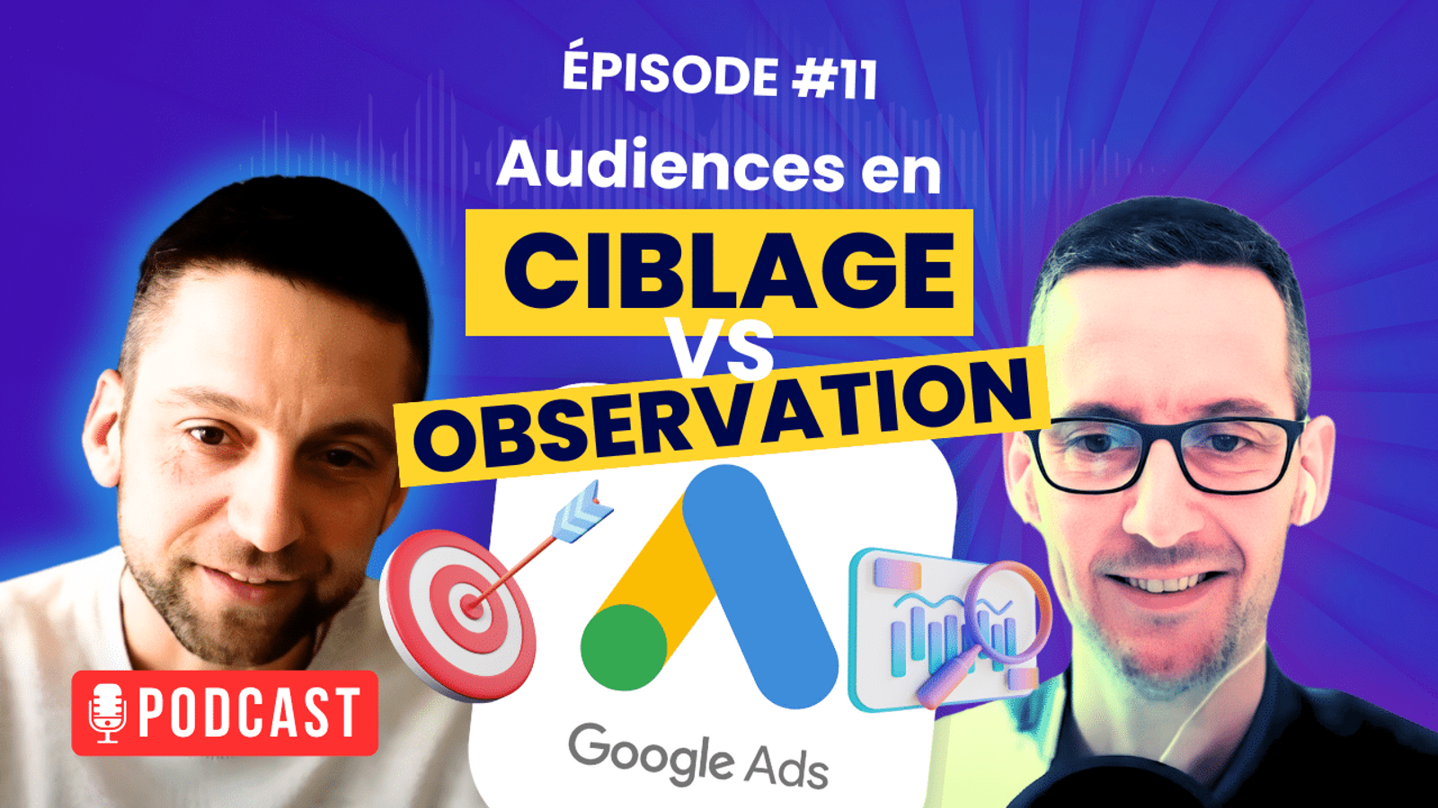 Google Ads Audiences – ciblage vs observation