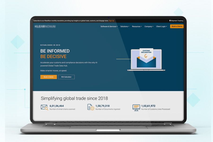 AI-Driven Logistics Website Design & Development