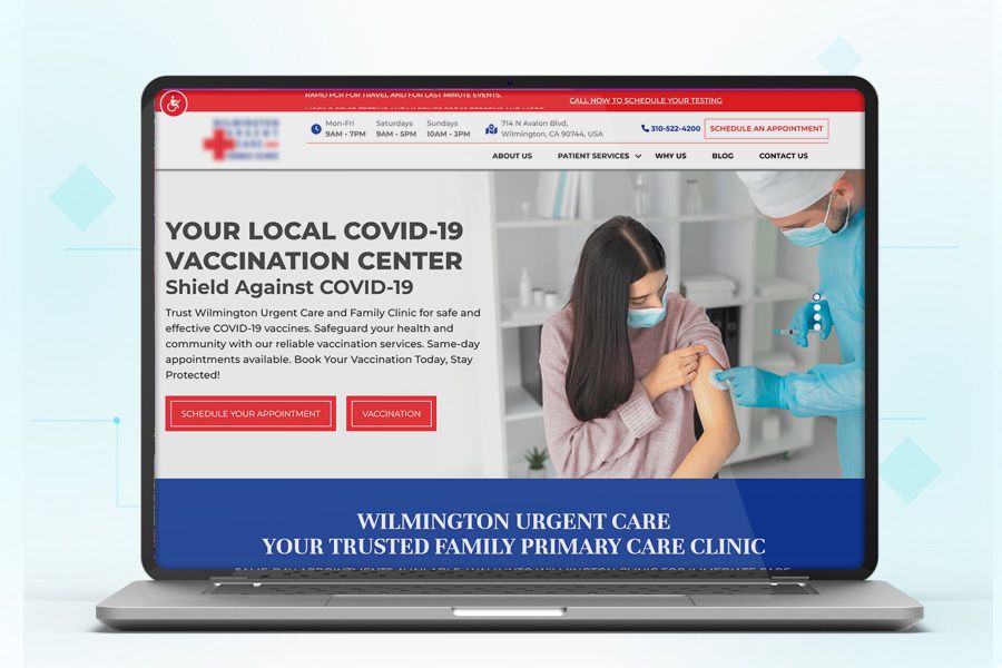 Medical Clinic Website Redesign & Development