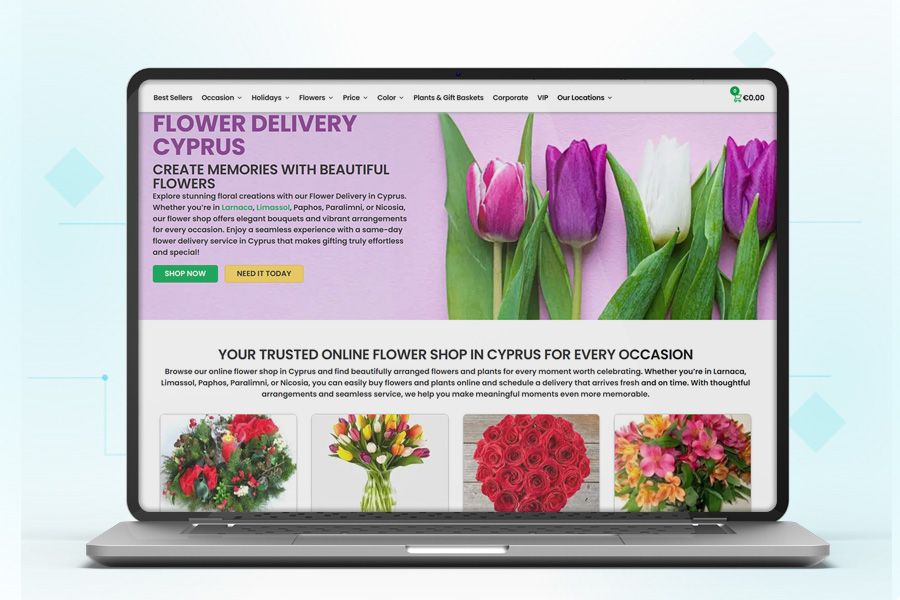 Flower Shop Website SEO & Local Growth Strategy