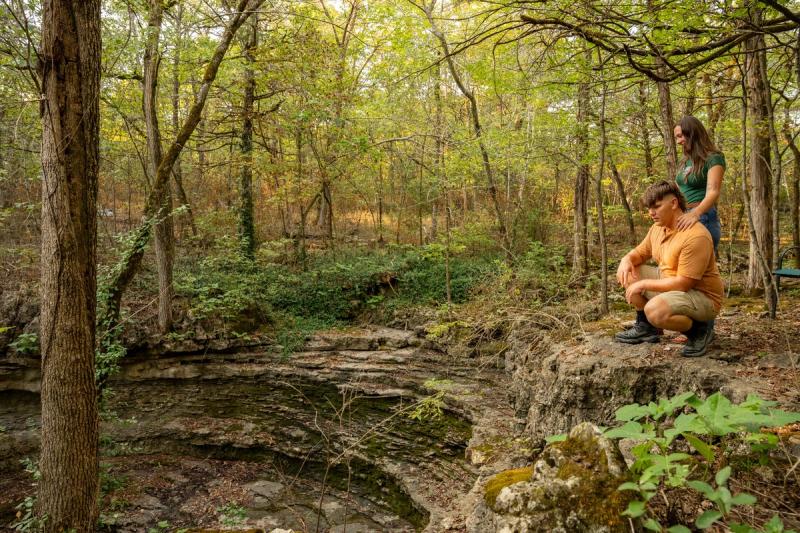 Campfire Hollow geodesic dome retreat on Table Rock Lake