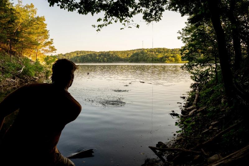 Campfire Hollow geodesic dome retreat on Table Rock Lake