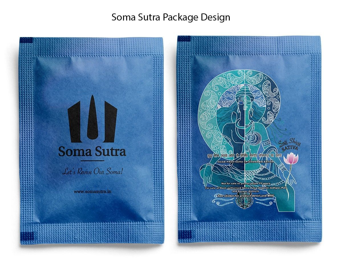 Soma Sutra - Product Package and Business Card Design