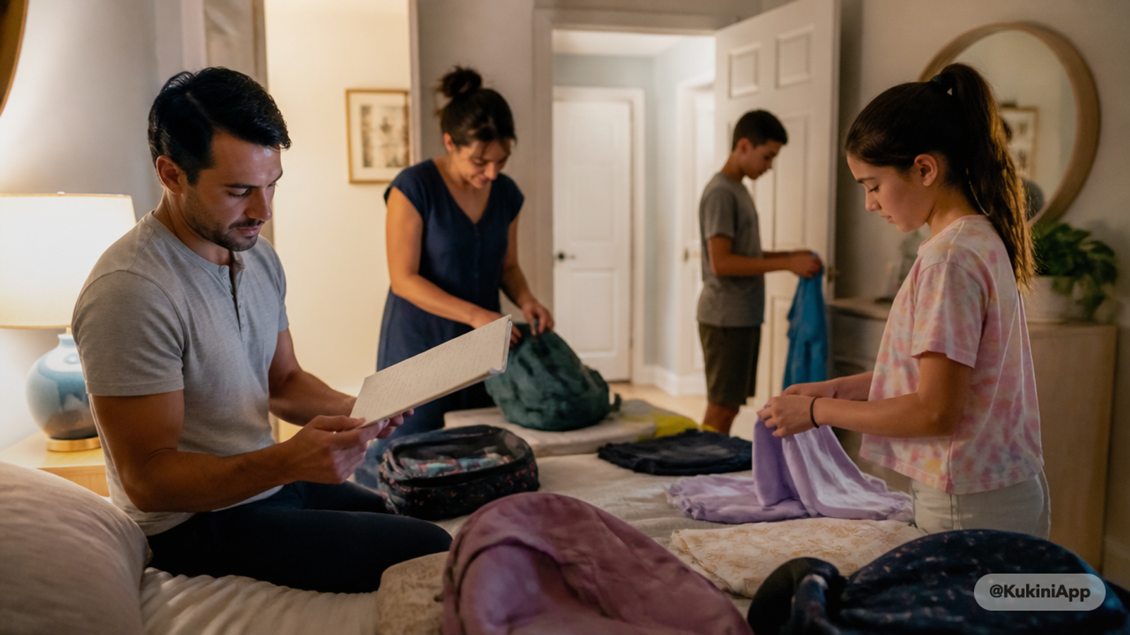 What organized families do differently at night