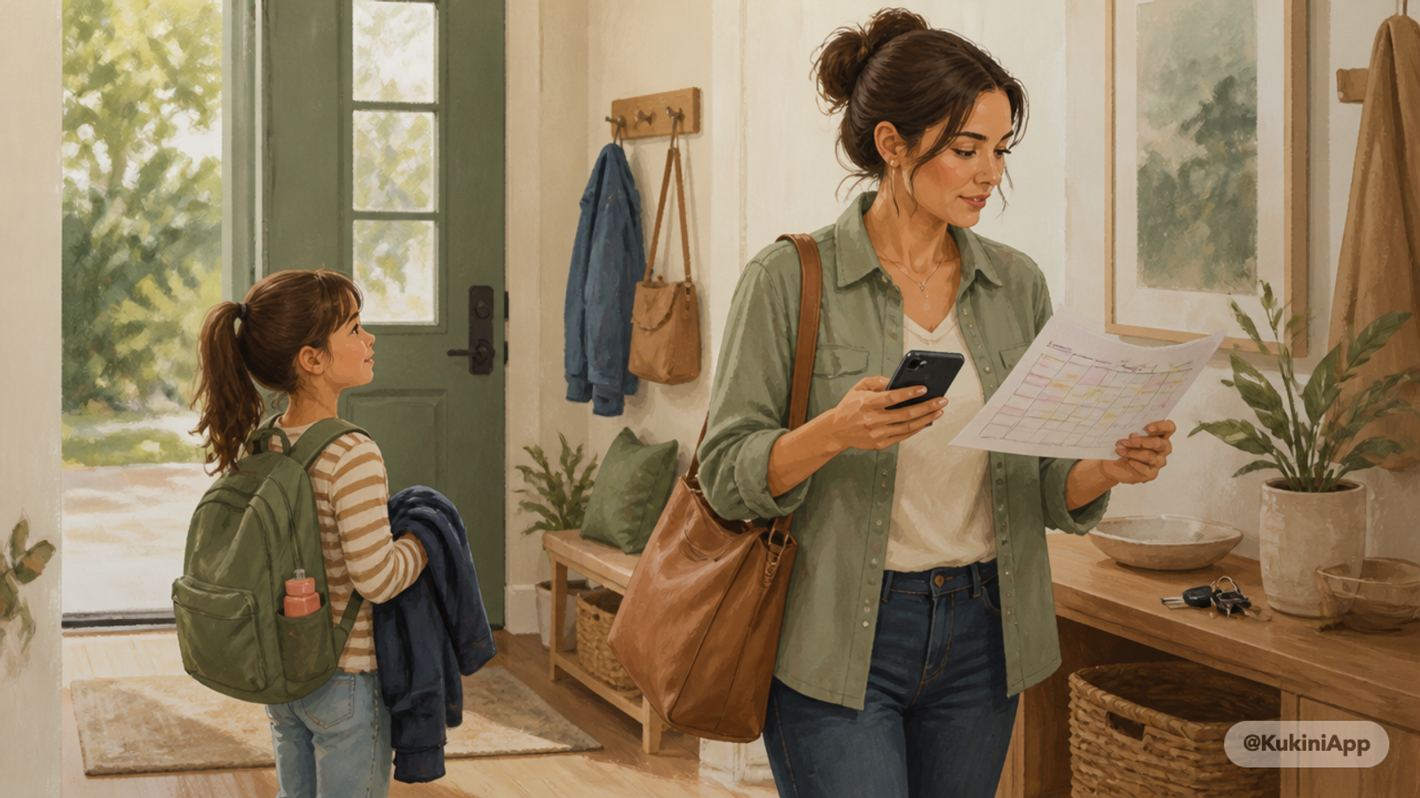 Flexible work changes who covers the school run