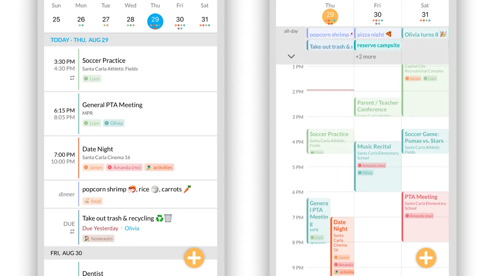 Color Coding and Topic Customization