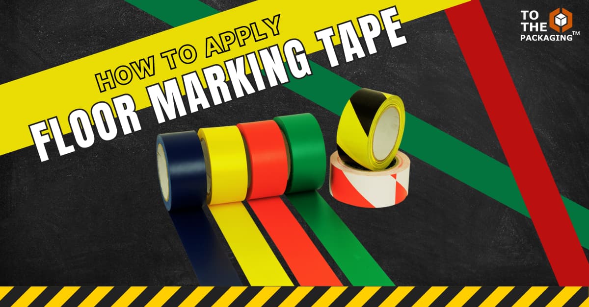 How to apply floor marking tape?'s picture