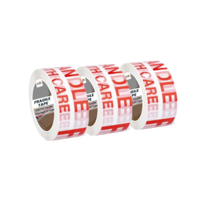Fragile tape to the packaging