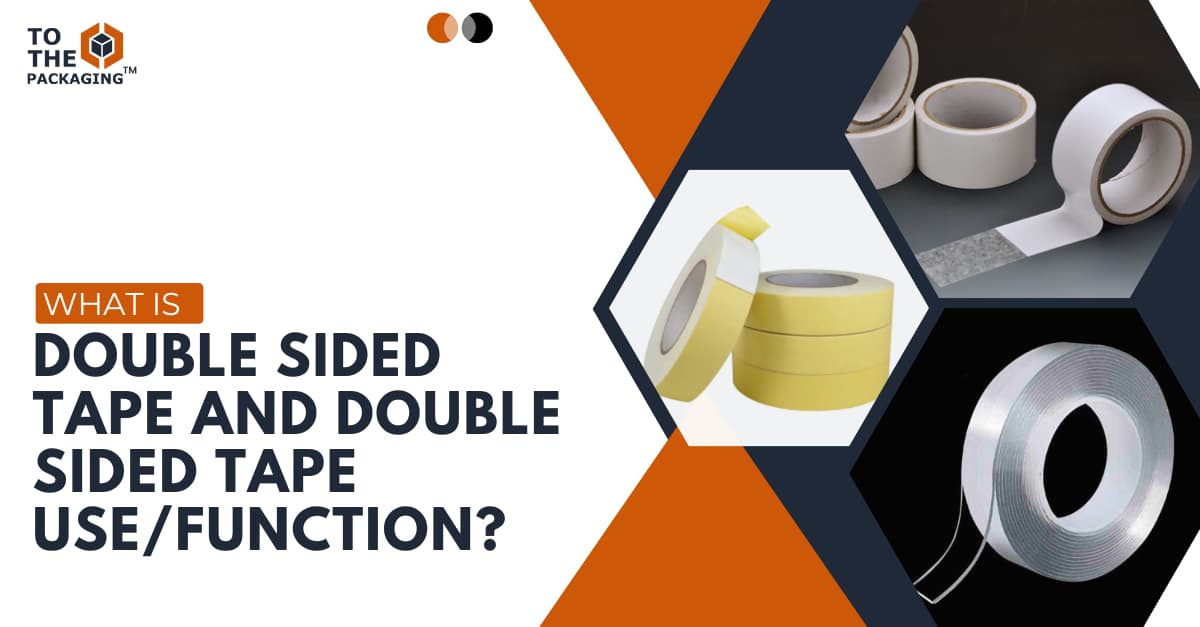 What is double sided tape and double sided tape use/function?'s picture