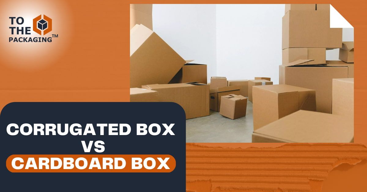 Corrugated box vs Cardboard Box's picture
