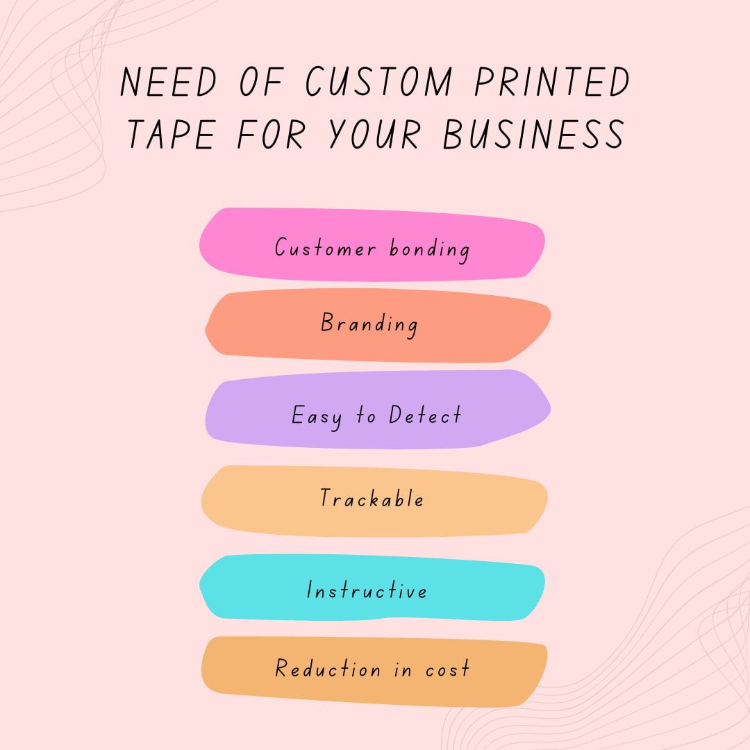 need of custom printed tape for your business