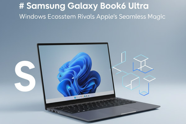 Samsung Galaxy Book6 Ultra: Windows Ecosystem Rivals Apple's Seamless Magic