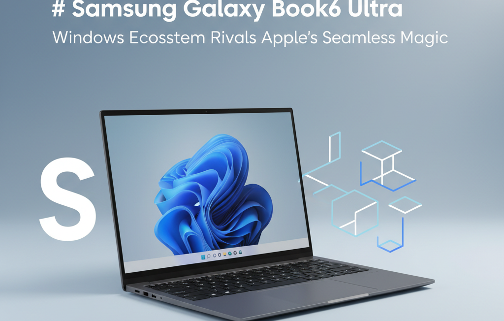 Samsung Galaxy Book6 Ultra: Windows Ecosystem Rivals Apple's Seamless Magic
