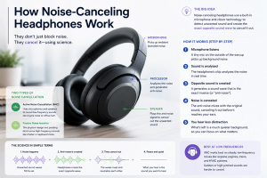 How Noise-Canceling Headphones Work