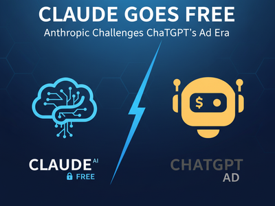 Claude Goes Free with Premium Tools: Anthropic Challenges ChatGPT's Ad Era