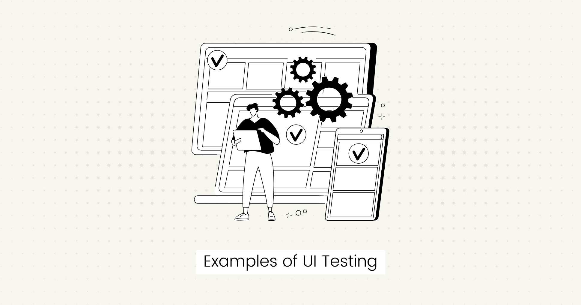 ui testing checklist examples