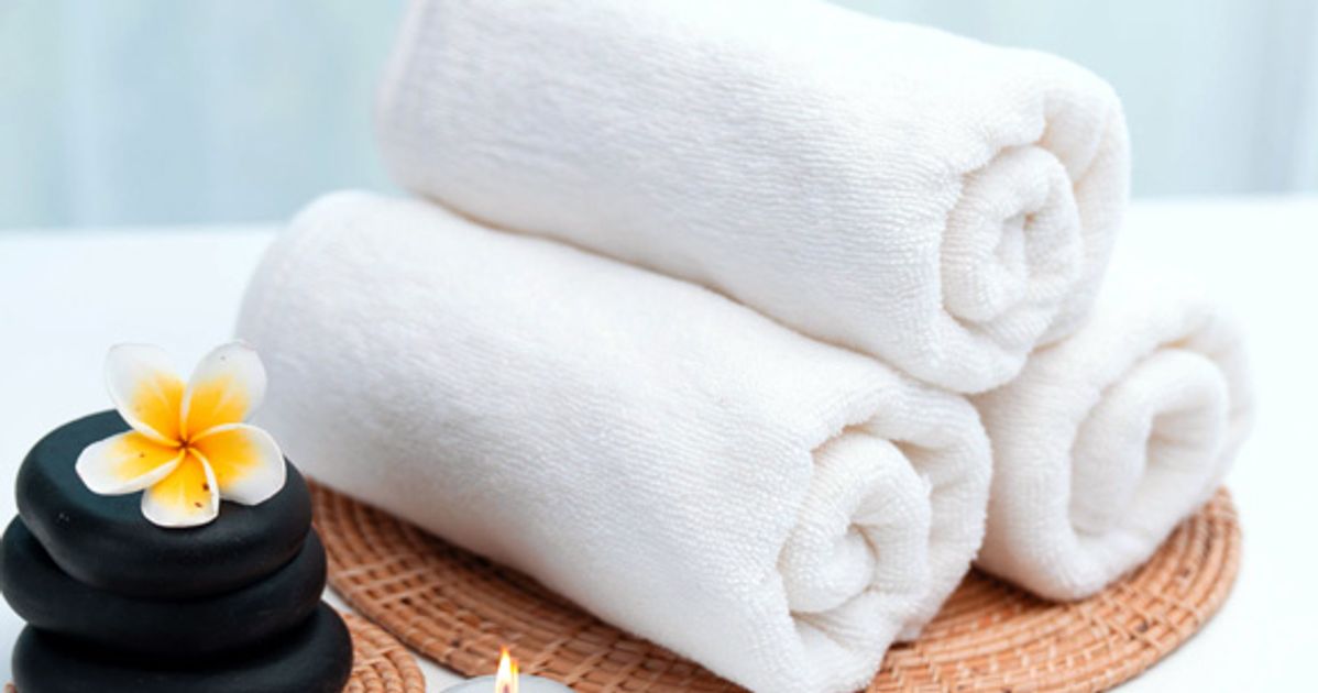 Asciugamani Da Bagno Set 2 NY Loft 100% Cotone - Super Morbidi E Assorbenti, Blu Chambray Asciugamani Cotone NY Loft - Foto 7