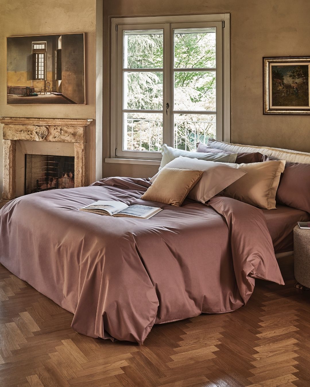 Lenzuola e Copripiumino in Percalle di Cotone Caleffi