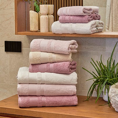 Asciugamano con ospite