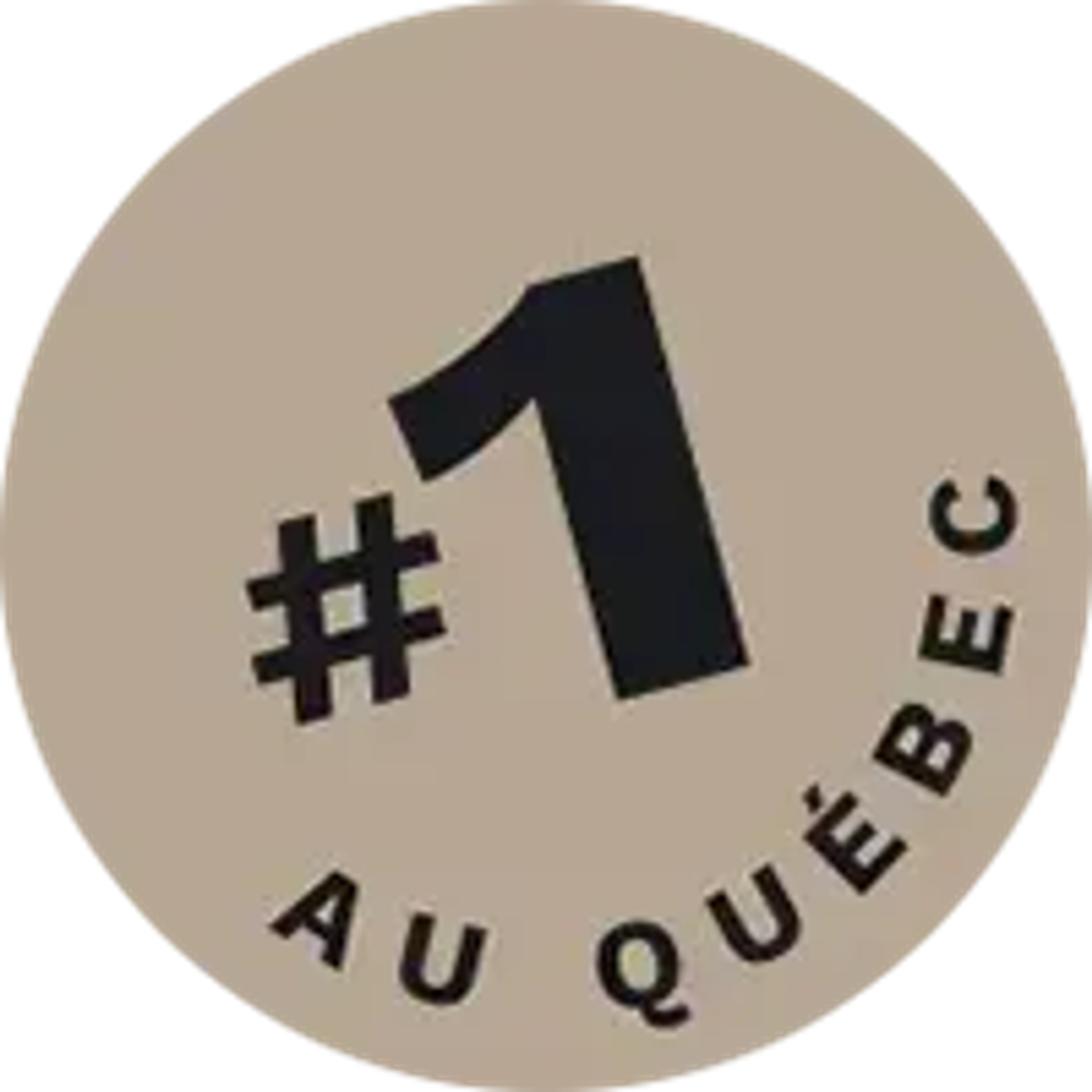 Numéro 1 au Québec