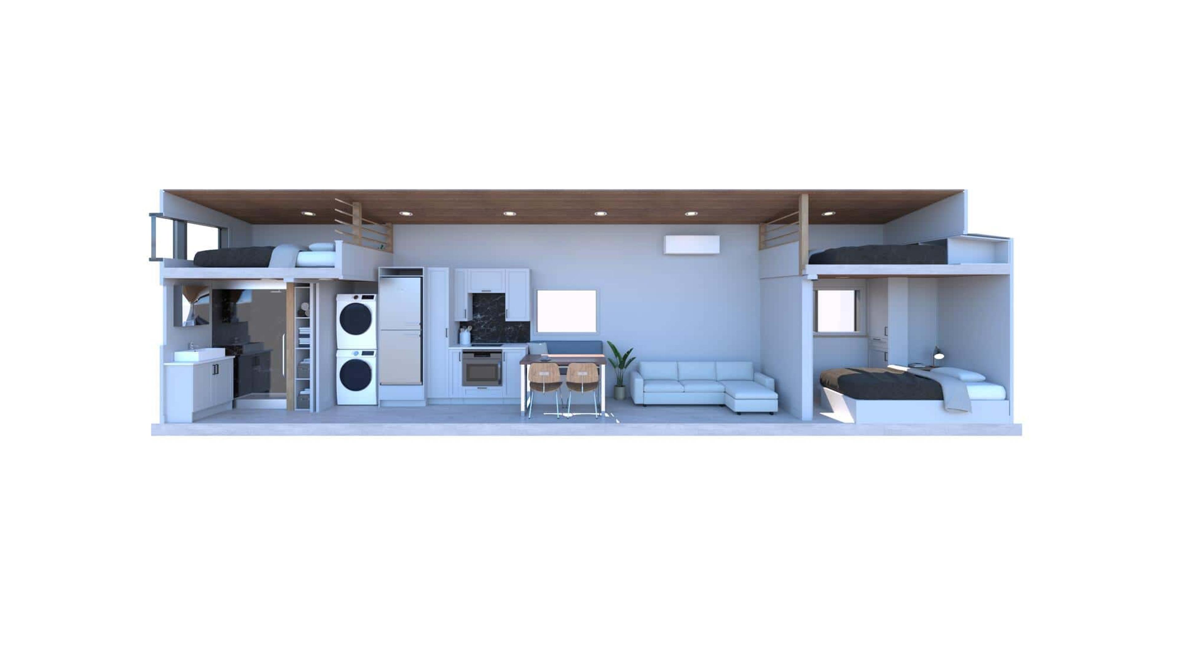 Nomade house - 3 bedrooms - Quebec