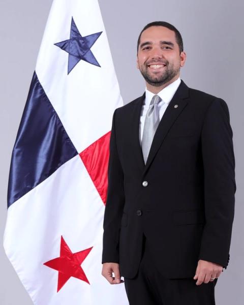 Retrato oficial del diputado Roberto Zúñiga (circuito 8-4).