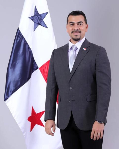 Retrato oficial del diputado Augusto Efraín Palacios Muñoz (circuito 4-1)