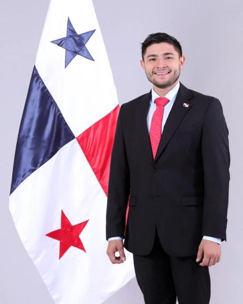 Retrato oficial del diputado Eduardo Gaitán (circuito 8-2).