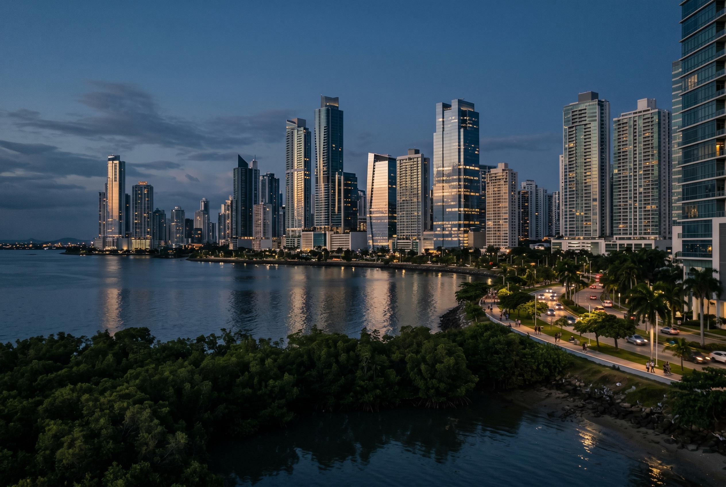 El distrito empresarial de Costa del Este