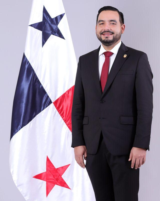 Retrato oficial del diputado Edwin Vergara Castillo (circuito 13-3, Chame y San Carlos).