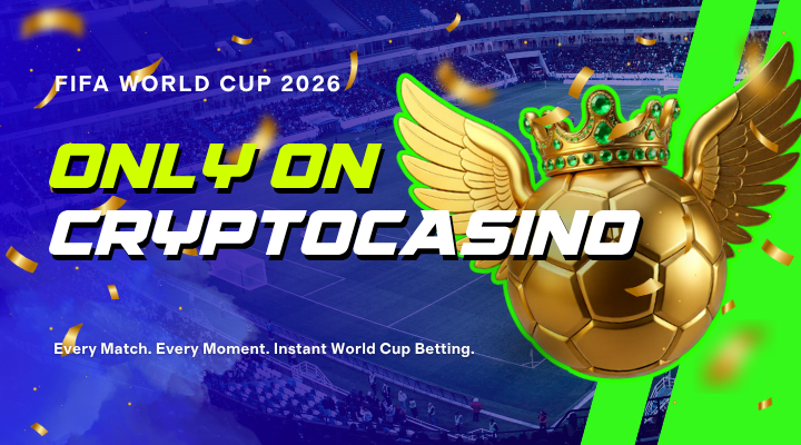 FIFA World Cup 2026 Betting only on CryptoCasino