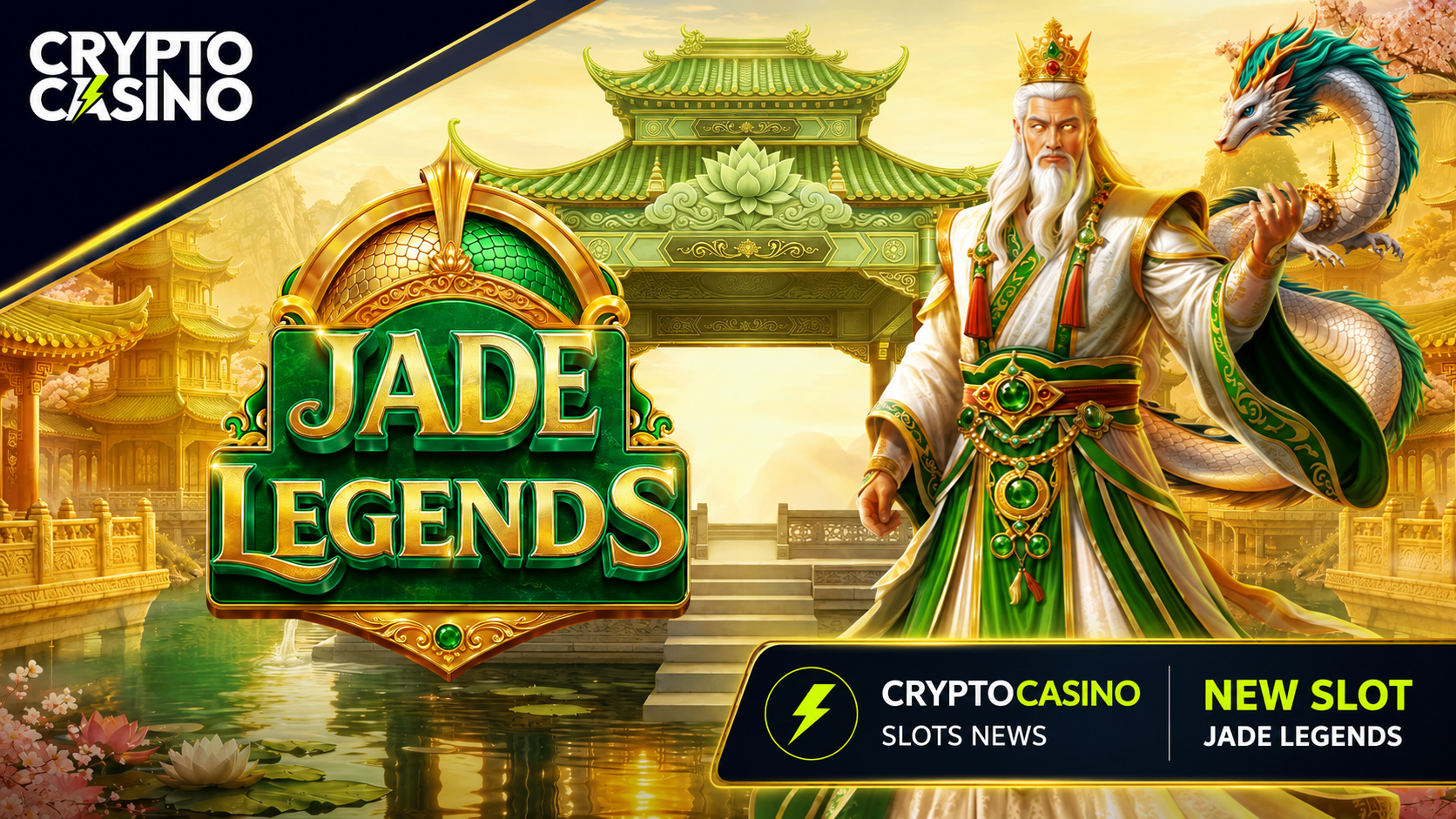 Jade Legends by Pragmatic Play has officially arrived on CryptoCasino