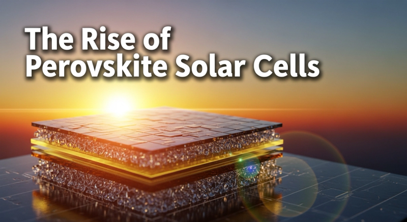 The Rise of Perovskite Solar Cells