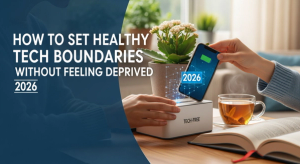 How to Set Healthy Tech Boundaries Without Feeling Deprived in 2026