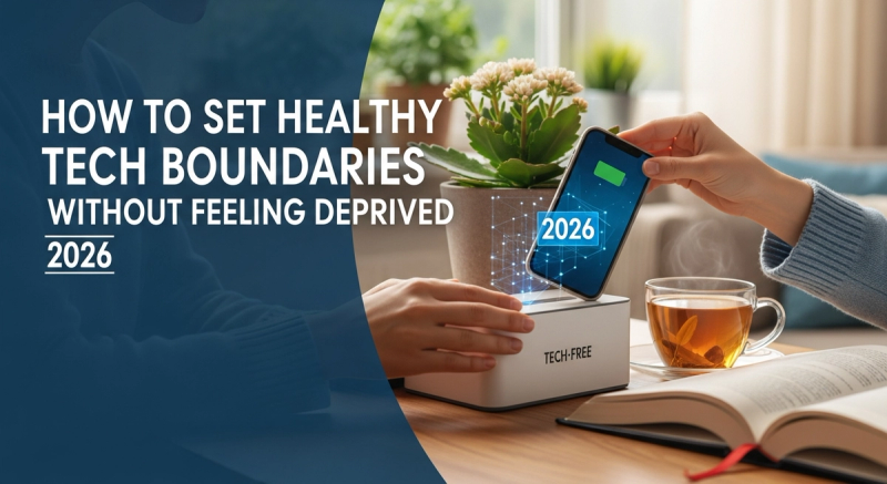 How to Set Healthy Tech Boundaries Without Feeling Deprived in 2026