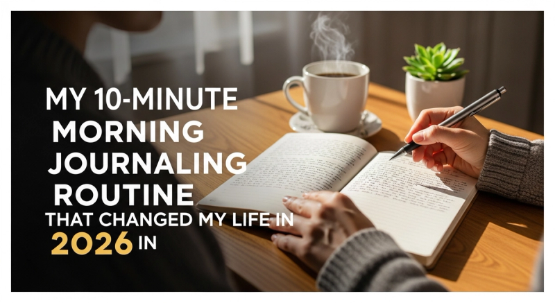 My 10-Minute Morning Journaling Routine That Changed My Life in 2026