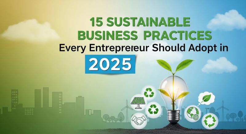 15 Sustainable Business Practices Every Entrepreneur Should Adopt in 2025