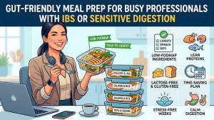 Gut-Friendly Meal Prep for Busy Professionals With IBS or Sensitive Digestion