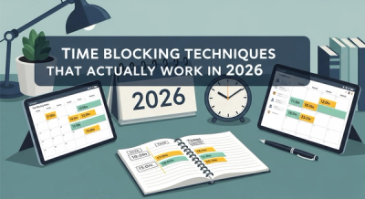 Time Blocking Techniques That Actually Work in 2026 (With Free Templates)