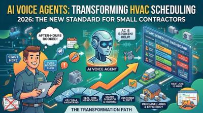 How AI Voice Agents Are Transforming HVAC Scheduling for Small Contractors in 2026