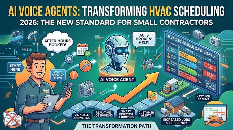 How AI Voice Agents Are Transforming HVAC Scheduling for Small Contractors in 2026