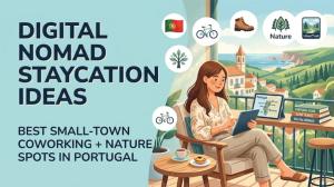 Digital Nomad Staycation Ideas: Best Small-Town Coworking + Nature Spots in Portugal