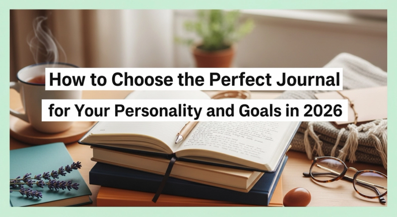 How to Choose the Perfect Journal for Your Personality and Goals in 2026