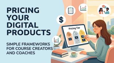 Pricing Your Digital Products: Simple Frameworks for Course Creators and Coaches