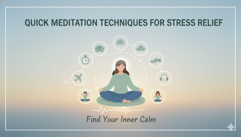 Quick Meditation Techniques for Stress Relief